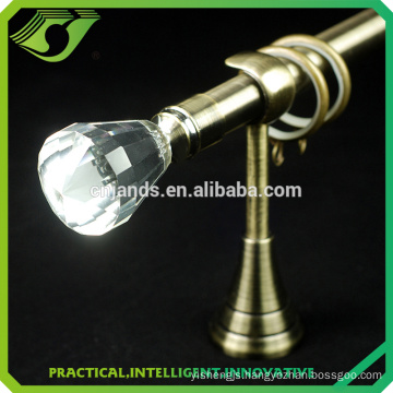 D0038 Guangzhou crystal finials with curtain rod